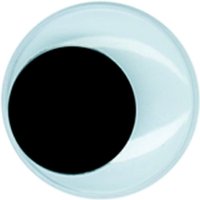 Plaquette de 12 yeux autocollants 20mm - Graine Créative - Mondial Tissus