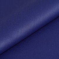 Tissu pour doublure Chintz non feu bleu 280 cm - Mondial Tissus