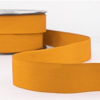 Élastique uni lingerie boxer moutarde 20mm - Mondial Tissus