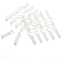 Agrafes 1 branche pour anneaux Ø28mm - Mondial Tissus