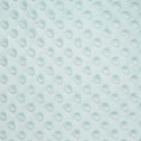 Tissu polaire minky bleu glacier - MT - Mondial Tissus