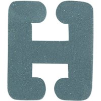 Écusson lettre H réfléchissant - Mondial Tissus