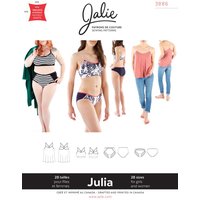 Patron Jalie 3886 sous-vêtement brassière shorty débardeur femme kids - Jalie - Mondial Tissus