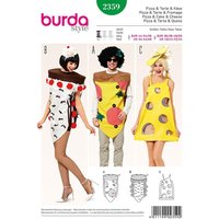 Patron Burda 2359 - déguisement pizza, tarte et fromage - Burda - Mondial Tissus