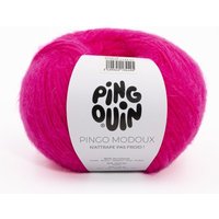 Pelote de fils à tricoter Pingo Modoux rose vif - Pingouin - Pingouin - Mondial Tissus