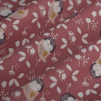 Tissu Cretonne kidia rose - DOMOTEX - Mondial Tissus