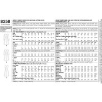 Patron Simplicity S8258.Bb - Robe Femme 48 - 56 - Simplicity - Mondial Tissus