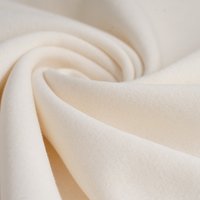 Tissu molleton uni écru - Mondial Tissus