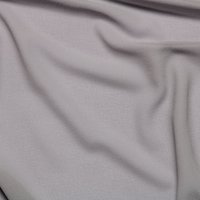 Tissu crêpe georgette polyester léger uni gris - Mondial Tissus