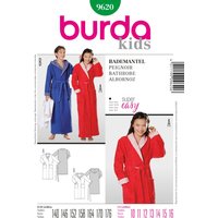 Patron burda 9620 kids peignoir - Burda - Mondial Tissus