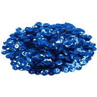 Sequin paillette à coudre un trou marine 6 mm - MT - Mondial Tissus