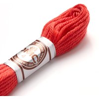 Fil à broder retors mat rouge - COL 2106 - DMC - Mondial Tissus