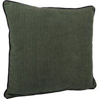 Housse de coussin velours côtelé kaki - MT - Mondial Tissus