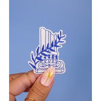 Patch thermocollant colonne grecque - Malicieuse - Malicieuse - Mondial Tissus