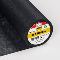 Entoilage thermocollant Vlieseline H180 noir - Mondial Tissus