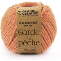 Coton cablé macramé 2,5mm pêche 80 m - Graine Créative - Mondial Tissus