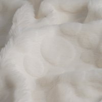 Tissu doudou pois relief écru - MT - Mondial Tissus