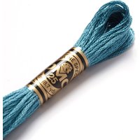 Fil mouliné à broder - Tons bleus - COL 3810 - DMC - Mondial Tissus