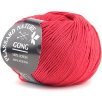 Pelote de fil à tricoter Gong rouge 130 m - Plassard - Plassard - Mondial Tissus