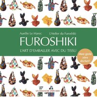 Livre Furoshiki l'art d'emballer avec du tissu - Mondial Tissus
