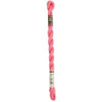 Fil de coton perlé à broder fin - 8, 25m - COL 956 - DMC - Mondial Tissus