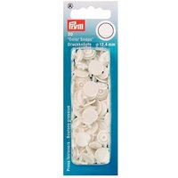 Boutons pression color snaps blanc 12,4 mm - Prym - Mondial Tissus