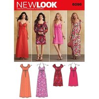 Patron New Look 6096 - robe femme - Newlook - Mondial Tissus