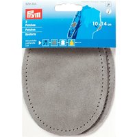 Renforts cuir velours gris clair à coudre, 10 x 14cm - Prym - Mondial Tissus