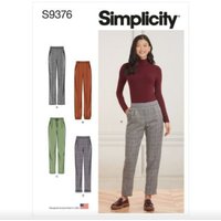 Patron Simplicity 9376 - Pantalon pour femme 44 au 52 (FR) - Simplicity - Mondial Tissus