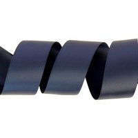 Ruban satin double face 38 mm bleu marine - MT - Mondial Tissus