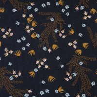 Tissu cretonne Hosia anthracite - MT - Mondial Tissus