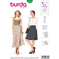 Patron Burda 6340 - Jupe pour femmes du 36 au 46 - Burda - Mondial Tissus