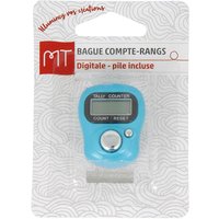 Compteur de rang bague turquoise MT - MT - Mondial Tissus