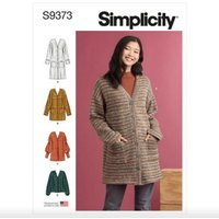 Patron Simplicity S9373 - Cardigans En Tricot Femme Xxs-Xxl - Simplicity - Mondial Tissus