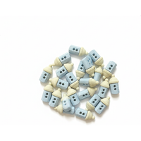 Sachet boutons fantaisie biberons bleus - Récréatys - Mondial Tissus