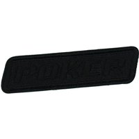 Écusson rectangle Poker gris - Mondial Tissus