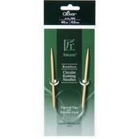Aiguille à tricoter circulaire bambou takumi 40 cm x 4.00 mm - Clover - Clover - Mondial Tissus