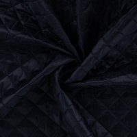 Tissu matelassé 1 face uni bleu marine - Mondial Tissus