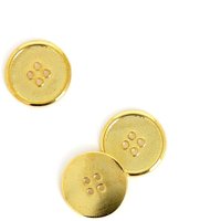 Boutons métal dorés 20 mm - MT - Mondial Tissus