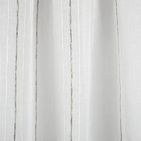 Tissu voile fines lignes noires - Mondial Tissus