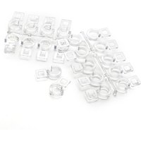 Agrafes à coudre pour anneaux Ø35mm - Mondial Tissus