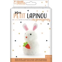 Kit pompons lapinou - Graine Créative - Mondial Tissus