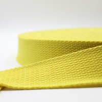 Sangle jaune 25mm - Mondial Tissus