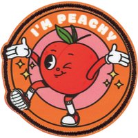 Écusson I'm peachy 6.2 x 6.2 cm - MT - Mondial Tissus