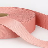Sangle polyester 20mm rose - Mondial Tissus