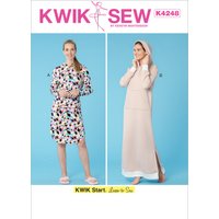 Patron KWIK SEW K4248OS Robe Femme - Kwik Sew - Mondial Tissus