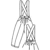 Patron Frégoli 315 - pantalon à pince enfant 12 à 36 mois - Frégoli - Mondial Tissus