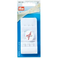 Rallonge attache de soutien-gorge, crochet 3x3, 40mm, blanc - Prym - Mondial Tissus