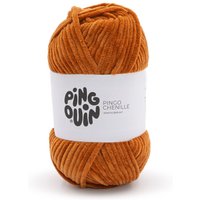 Pelote de fils à tricoter Pingo Chenille curry - Pingouin - Pingouin - Mondial Tissus