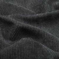 Coupon de velours côtelé fin vert kaki 50 x 70 cm - Mondial Tissus